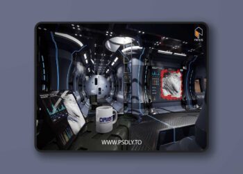 Modular Sci Fi Orion Mars Corridors (4.19 – 4.27 and 5.0 – 5.6)