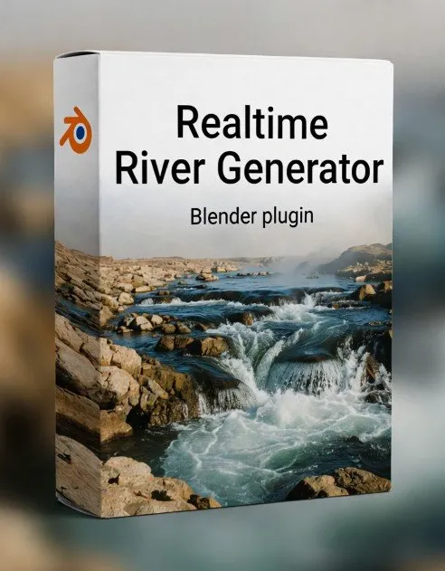 Realtime River Generator v1.3.1 for Blender 1 Realtime River Generator v1.3.1 for Blender