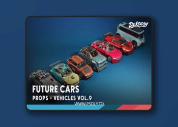 Vehicles VOL.9- Future Cars (Low Poly) [5.3 – 5.6]