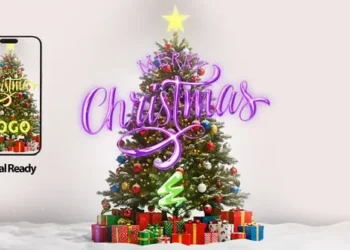 Videohive Christmas Message 60812084