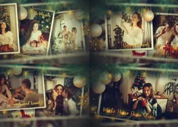 Videohive Christmas Photo Slideshow MOGRT 60749492