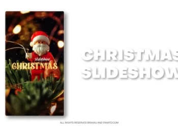 Videohive Christmas Slideshow Vertical 60909632