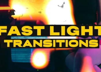 Videohive Fast Light Transitions 60543534