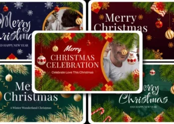 Videohive Intro Christmas Text Opener 60840821