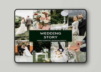 10 Light Airy Wedding Lightroom Presets