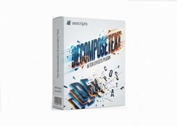 Aescripts DecomposeText v3.1