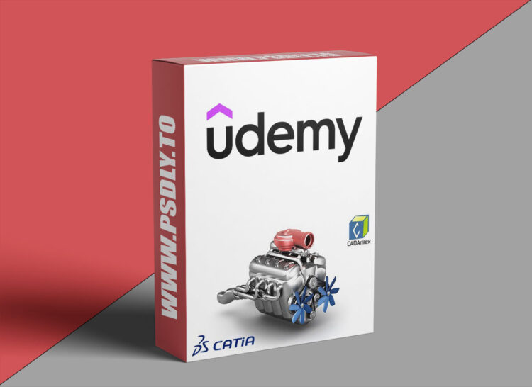 Udemy – CATIA V5 Complete Design Course for Beginners 1 CATIA V5 Complete Design Course for Beginners