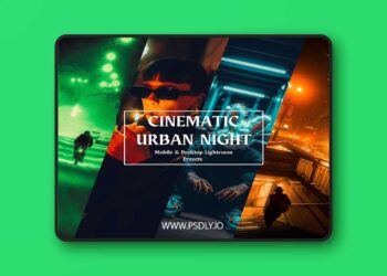 Cinematic Urban Night Lightroom Presets
