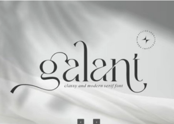 Creativemarket Galant Modern Minimalist Serif Font