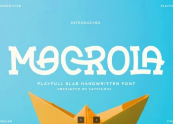 Macrola - Playful Slab Serif Font