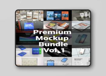 Premium Mockup Bundle Vol. 1