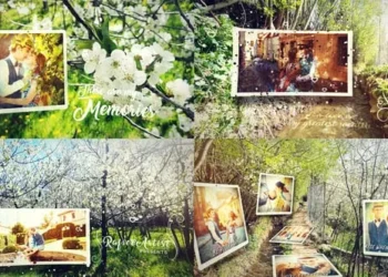 Spring Lovely Wedding Photo Slide