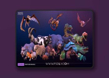 Stylized Fantasy Creatures Bundle (4.18 – 4.27 and 5.0 – 5.7)