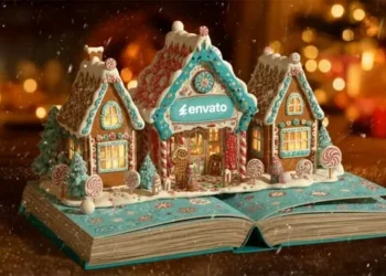 Videohive Christmas Card Pop Up 60900563