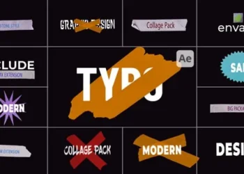 Videohive Collage Title 61037261