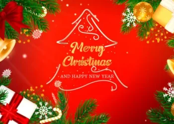 Videohive Merry Christmas and Happy New Year Wishes 60998464