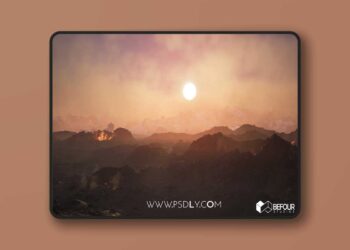 Volcano Land Environment w/ Terrain Scatter Tool (5.3 – 5.7)