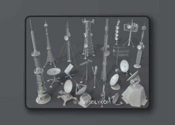 Antennas – 20 pieces – part 1