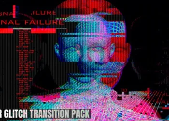 Cyber Glitch Transitions – Fast Digital Distortion FX Pack