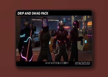 Drip and Swag Pack Cyberpunk Collection - Clothes Pack (5.0 – 5.5)