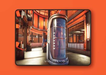 Sci-fi station - modular pack (4.20 – 4.27 and 5.0 – 5.3)
