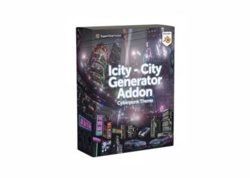 SuperhiveMarket Icity v1.7.1 City Generator Addon Cyberpunk Theme