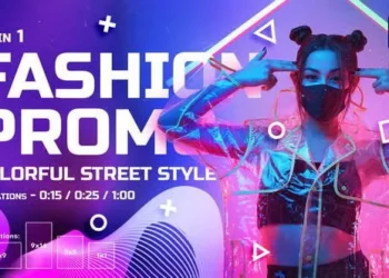 Videohive Colorful Street Style Fashion Promo 30028028