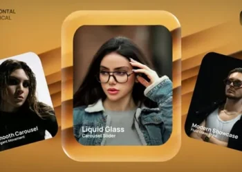 Videohive Liquid Glass Carousel Slider 61325984