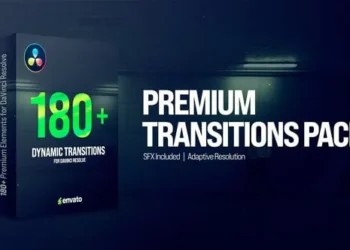 Videohive Transitions Davinci Resolve 61546707
