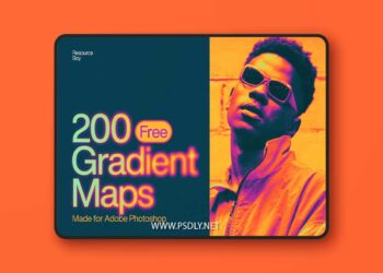 200 Photoshop Gradient Maps