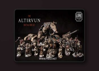 Altivrun Core and Battalion Set – 3D Print Model