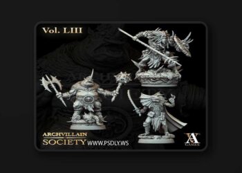 Archvillain Games – Archvillain Society Vol. LIII – 3D Print Model