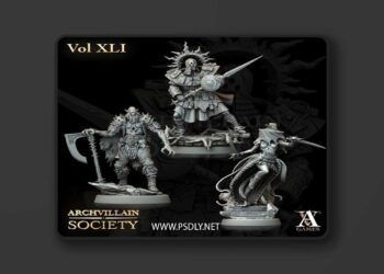 Archvillain Games – Archvillain Society Vol. XLI – 3D Print Model