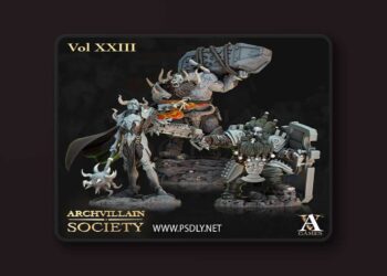 Archvillain Games – Archvillain Society Vol. XXIII – 3D Print Model