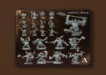 Archvillain Games – November 2025 – Old World – Primal Roar – Bundle – 3D Print Model