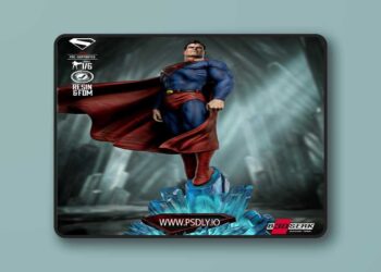 B3dserk – Superman Kingom Come Sculpture – 3D Print Model STL