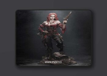 CA 3D Studios – Pirate – 3D Print Model STL