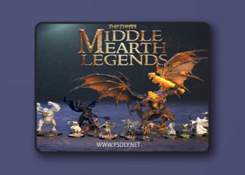 Clay Cyanide Miniatures – Middle Earth Legends – 3D Print Model