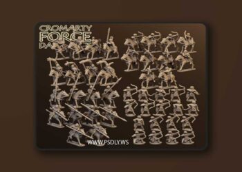 Cromarty Forge – Alan Army 10mm – 3D Print Model