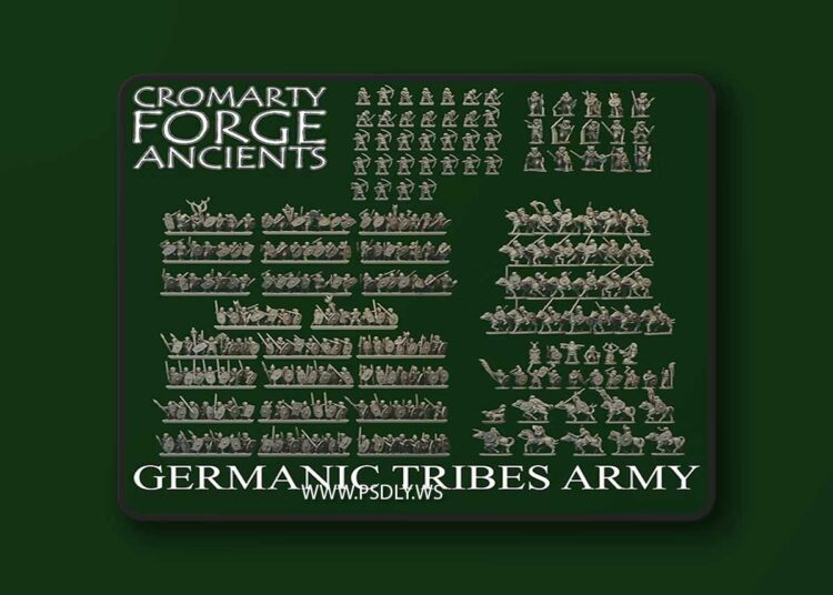 Cromarty Forge – Germanic Tribes 10mm – 3D Print Model 1 Cromarty Forge – Germanic Tribes 10mm – 3D Print Model