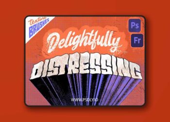 Delightfully Distressing Photoshop Brushes