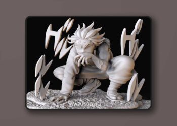 Demon Slayer – Tanjiro Ghost King – 3D Print Model STL