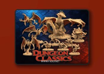 Dungeon Classics January 2026 – 3D Print Model STL