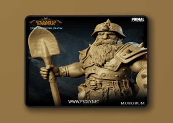 Dwarf Miner – Murgrum – 3D Print Model