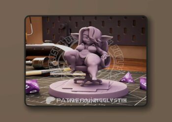 Jigglystix – Office Boss Goblin – 3D Print Model STL