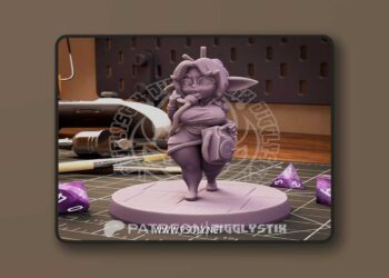 Jigglystix – Phone Tied Goblin – 3D Print Model STL