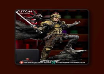 Kuton Figurines – Kurgan – 3D Print Model STL