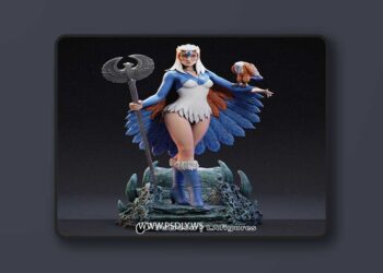 L.A. Figures – Sorceress – 3D Print Model STL