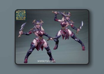 Labyrinth Models – Dark Elves – 3D Print Model