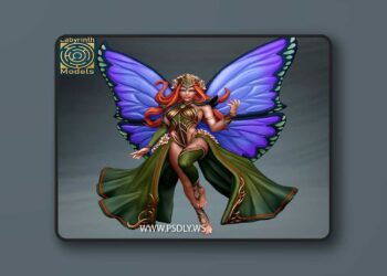 Labyrinth Models – Forest Elves Vol.2 – 3D Print Model